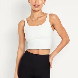 Old Navy Light Support PowerSoft Longline Sports Bra
